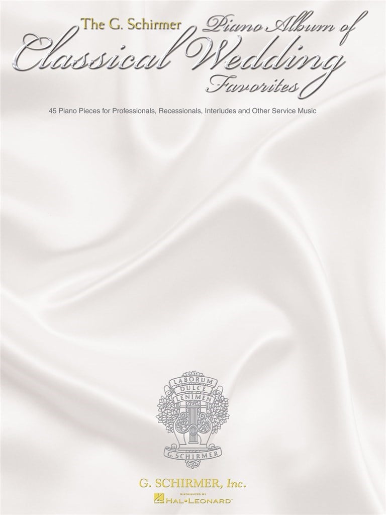 Piano Album of Classical Wedding Favorites
